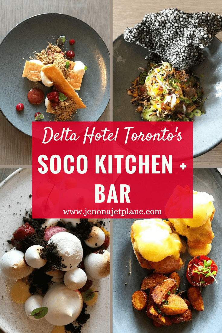 The SOCO Kitchen + Bar in the Delta Hotel Toronto is run by Chopped Canada Champion, Chef Keith Pears. If you're looking for a great place to eat in Toronto, make sure to stop by SOCO Kitchen and Bar and say hello to Chef Keith. Find out all the best things to eat. Save this to your travel board for a future visit to Canada.