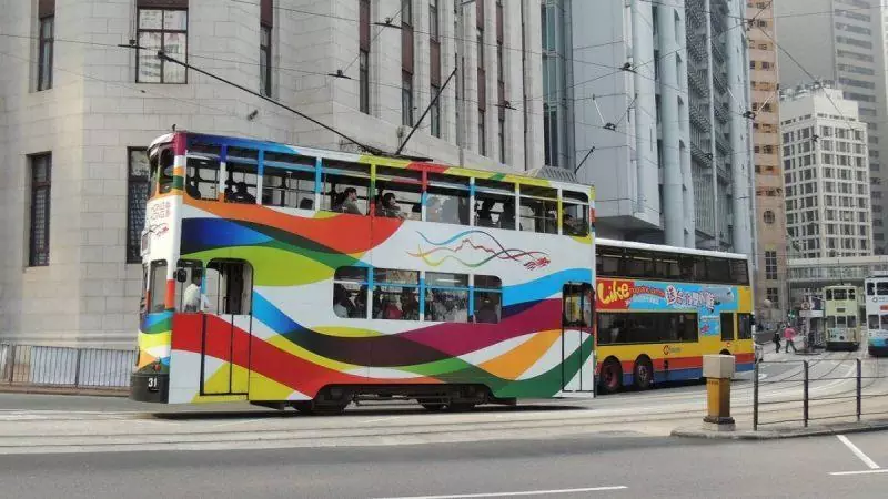 Colorful bus