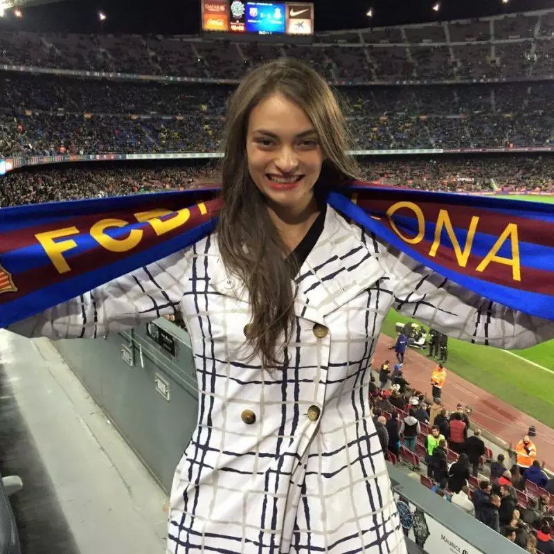 Supporting FC Barcelona at Camp Nou