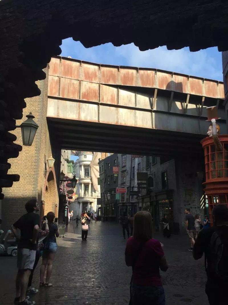 Entering Diagon Alley