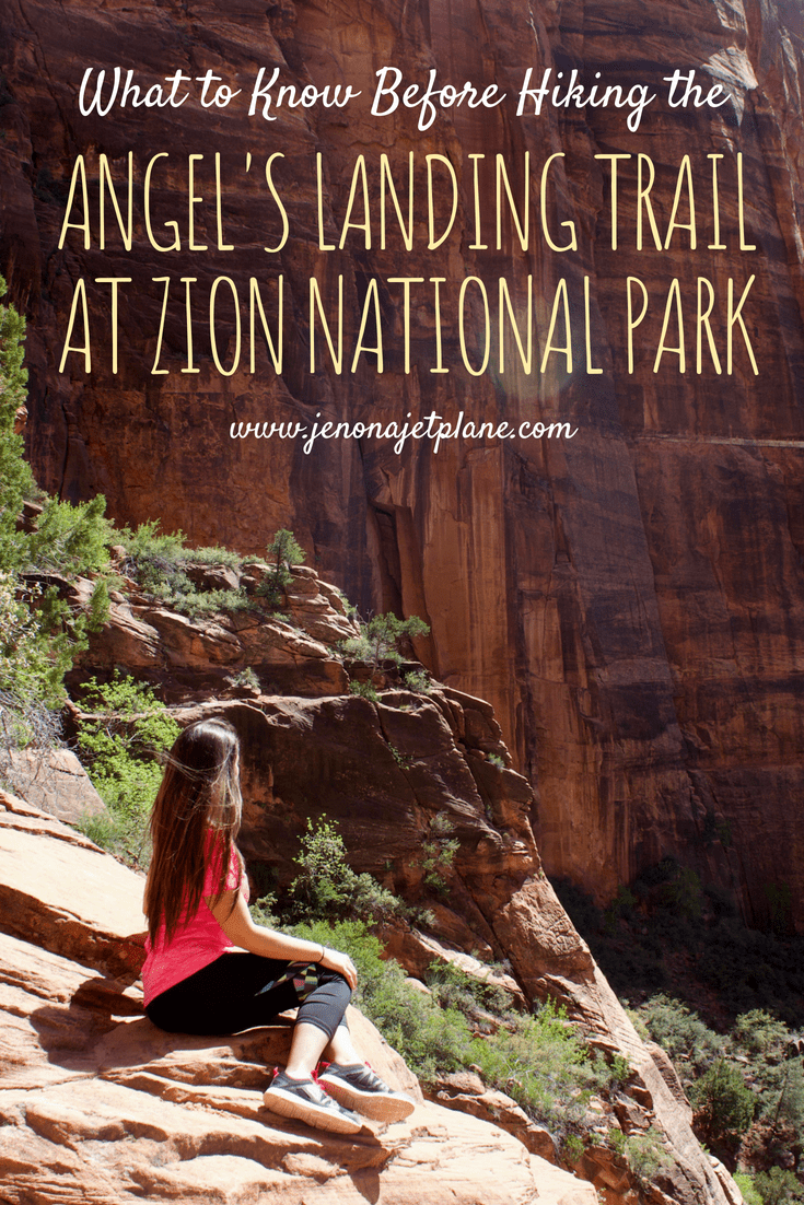 The Angel's Landing Trail at Zion National Park is one of the most perilous hikes in the world! Don't go in there unprepared. Here's everything you need to know before attempting to hike Angel's Landing in Utah, North America! Save to your travel board for future reference. #zionnationalpark #angelslanding #hikingtips #adventuretravel 