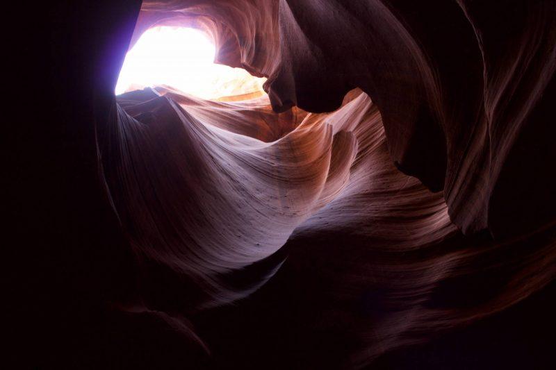 The heart of Antelope Canyon