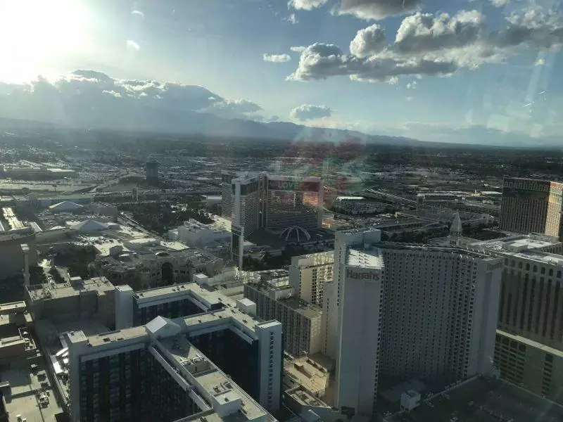 View of Vegas from the High Roller