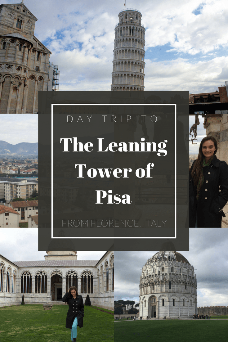 How to take a day trip to see the Leaning Tower of Pisa. Take a train from Florence to Pisa, Italy and you can explore the whole complex in 3 hours flat!