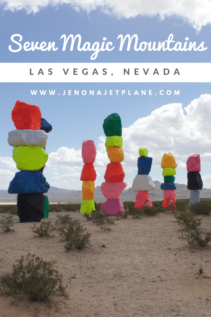 Don't miss out on Seven Magic Mountains, an art installation outside of Las Vegas, Nevada for a limited time only!