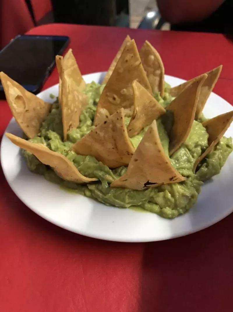 Chips and guacamole