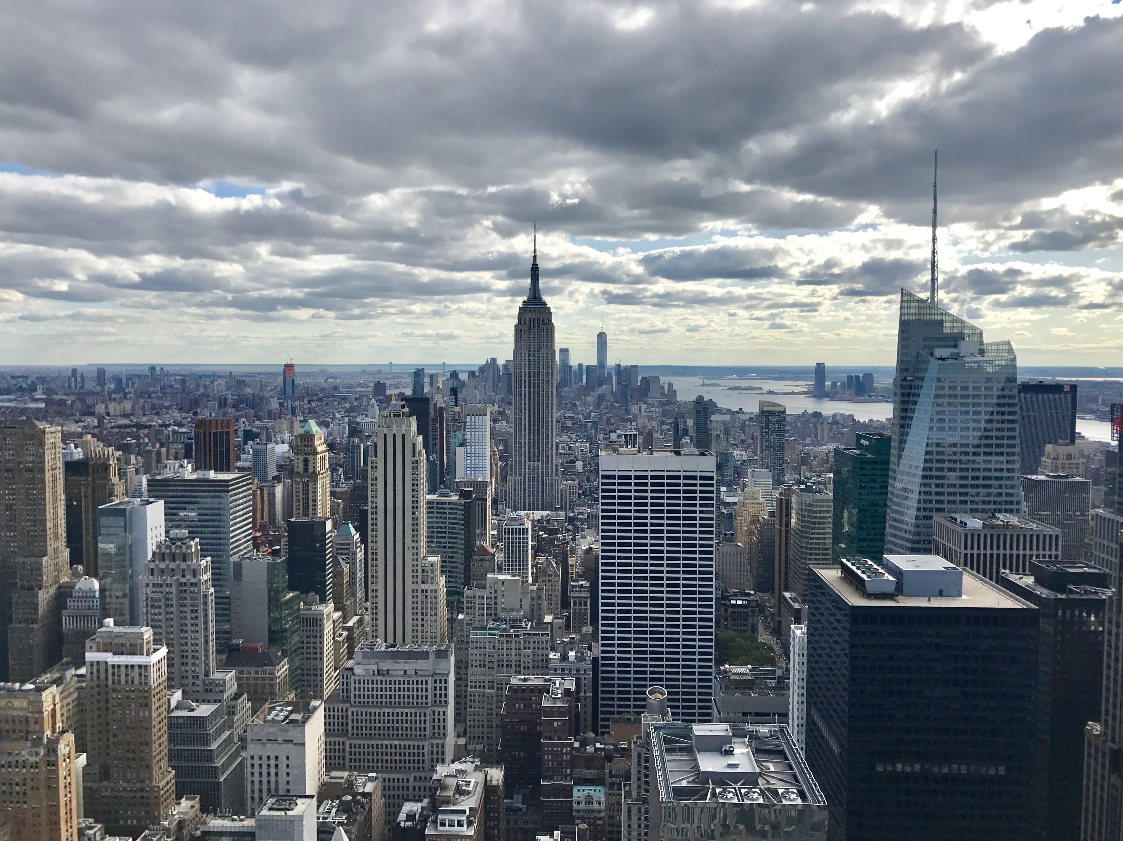 Best Views of New York City from the Rockefeller Center at Top of the ...