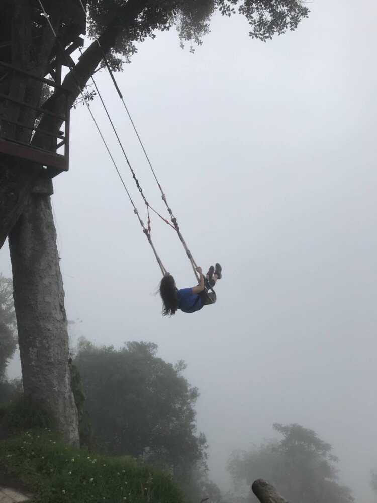 How to Get to The Swing at the End of the World in Banos, Ecuador