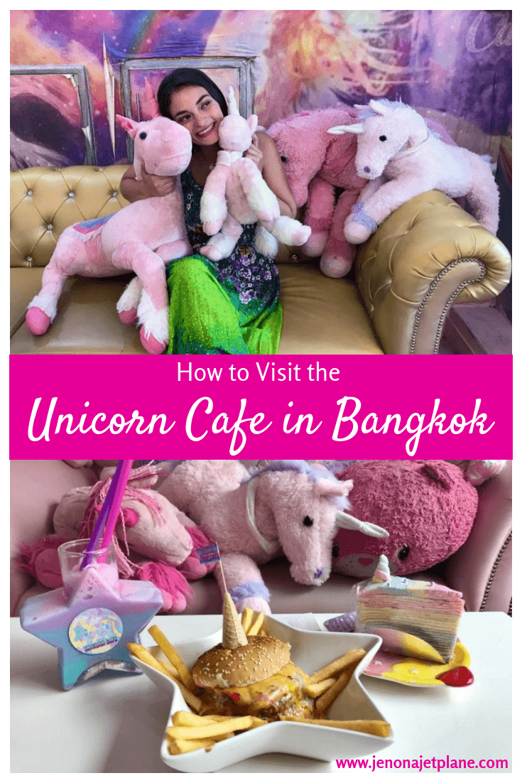 Want to visit the Unicorn Cafe in Bangkok? Here's everything you need to know before you go, from directions to the cost of renting a unicorn onesie. Save to your travel board for inspiration. #unicorncafebangkok #unicorncafeinthailand #bangkokthailand #bangkokthailandthingstodo #travelinspiration #travelinstagram