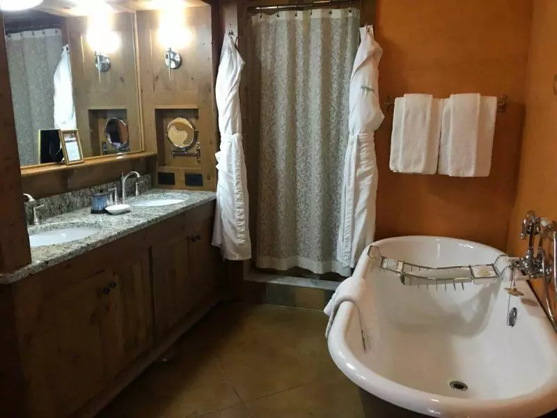 Bathtub and Walk-In Shower