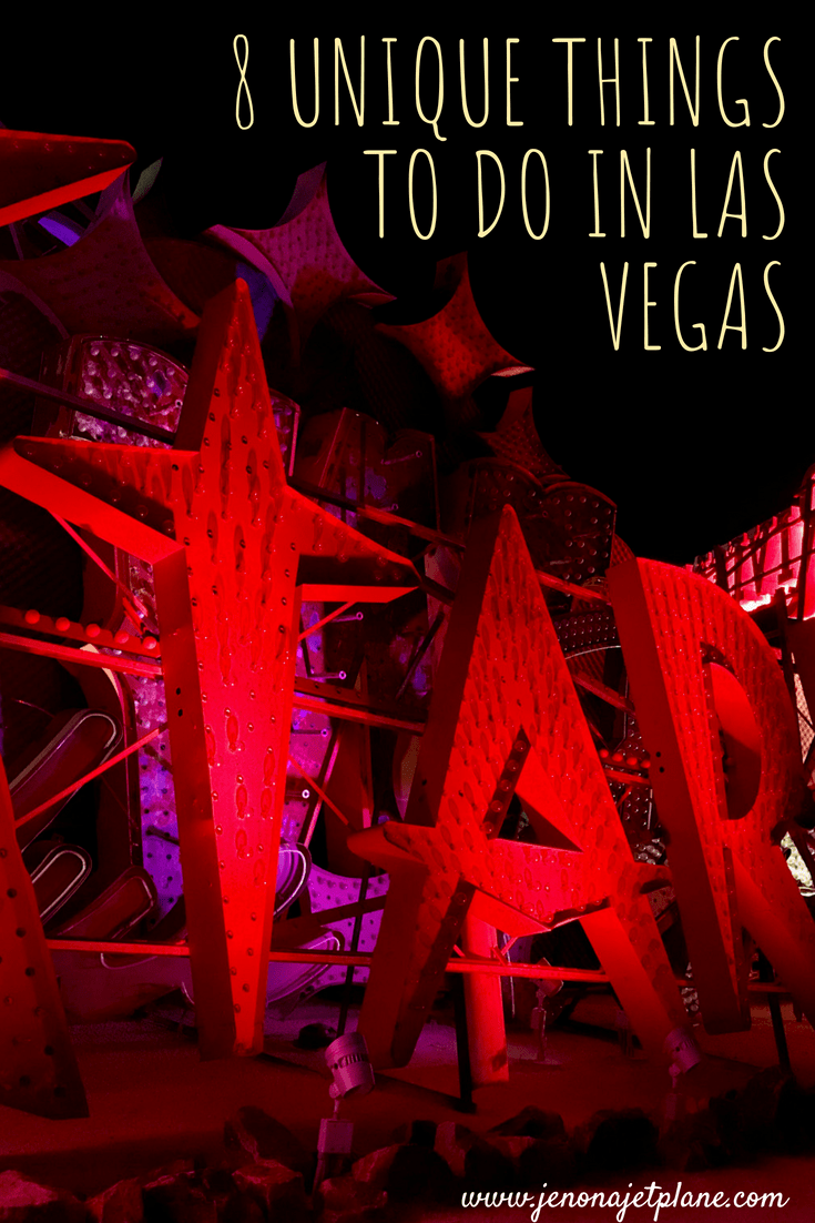 Looking for unique things to do in Las Vegas, Nevada? These weird and wonderful attractions will keep you entertained, no gambling required. Don't miss out on these little-known places, click to read more and save to your travel board for future reference. #vegas #traveltips #neonmuseum #lasvegas #travelusa