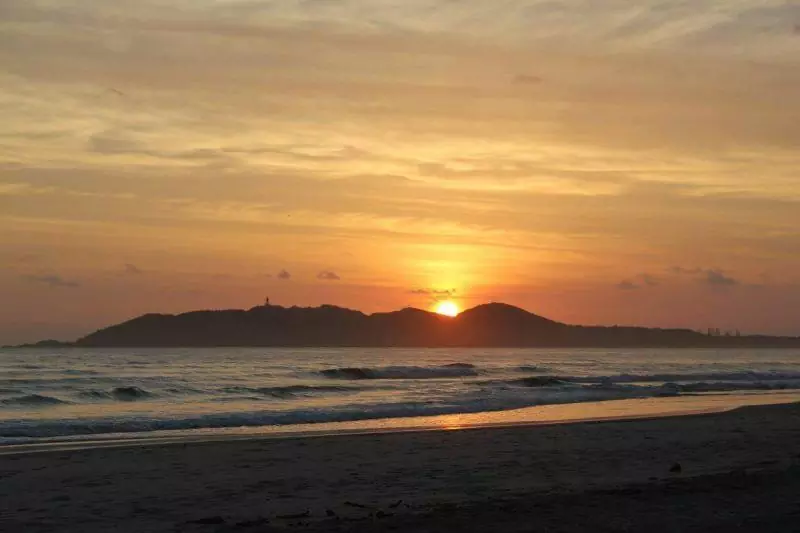 Sunset over Byron Bay