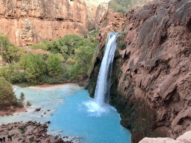 Havasu Falls view from above