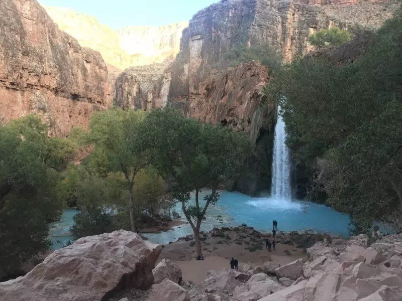 Sunset at Havasu Falls