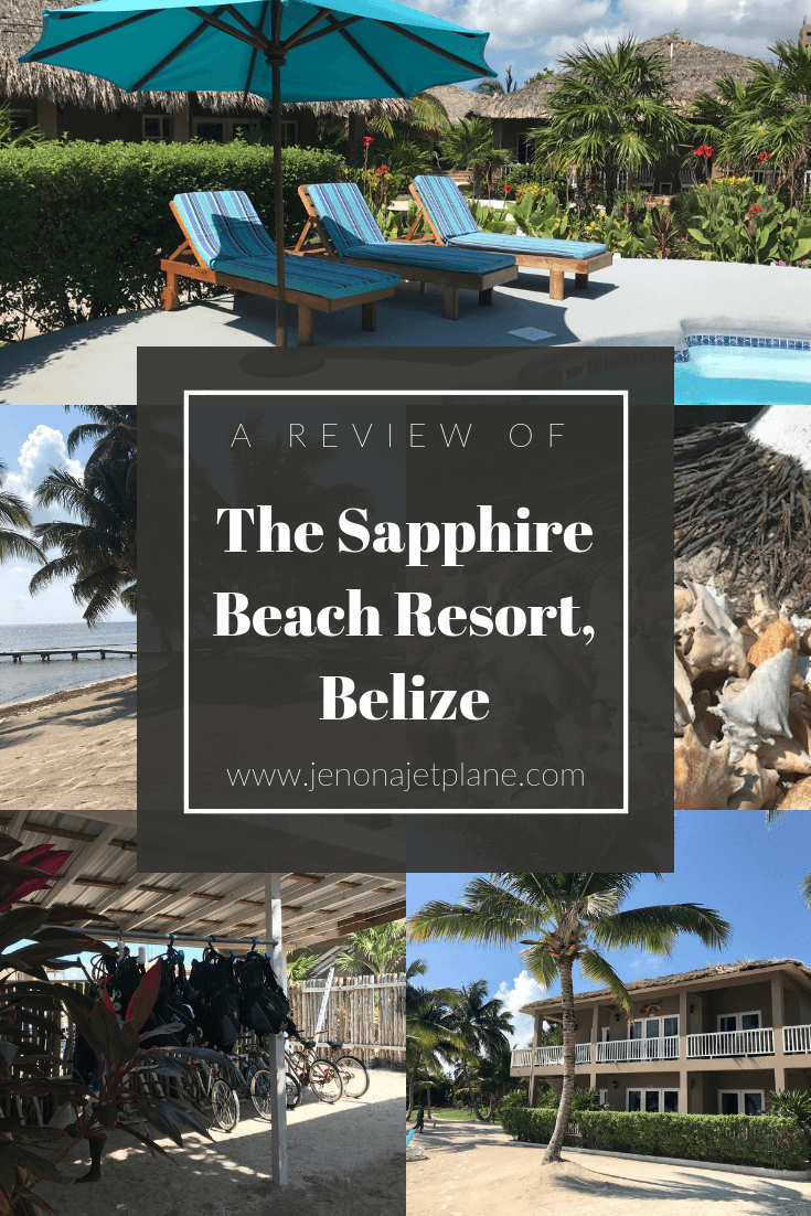 Looking for a secluded beach resort where you can get away from it all? Look no further than the Sapphire Beach Resort in Ambergris Caye Belize, perfect for honeymooners. #belize #luxurytravel #centralamerica #romanticdestination