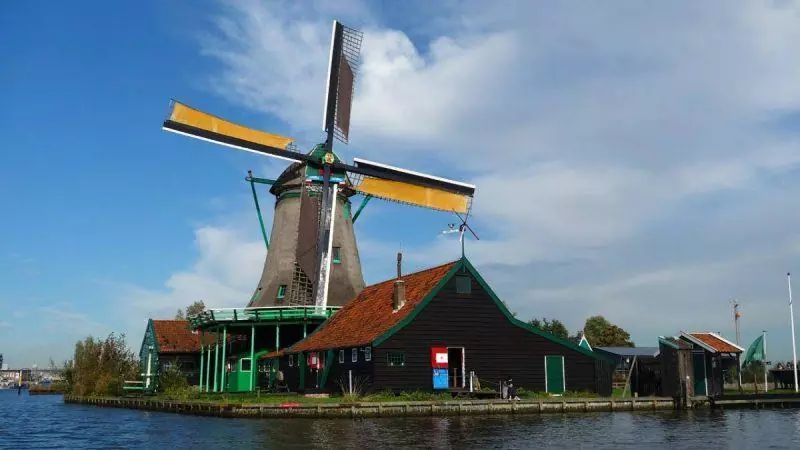 Windmills in Zaanse Schans