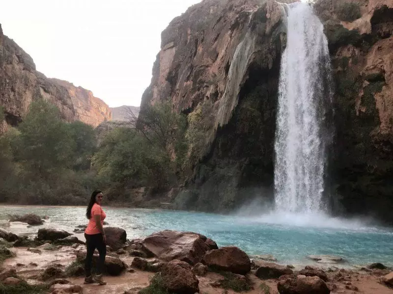 Havasu Falls in the morning