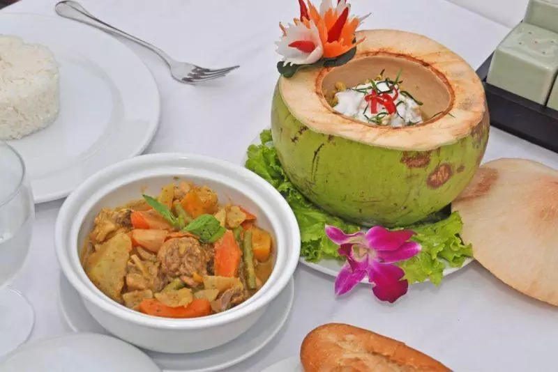 Traditional Cambodian food