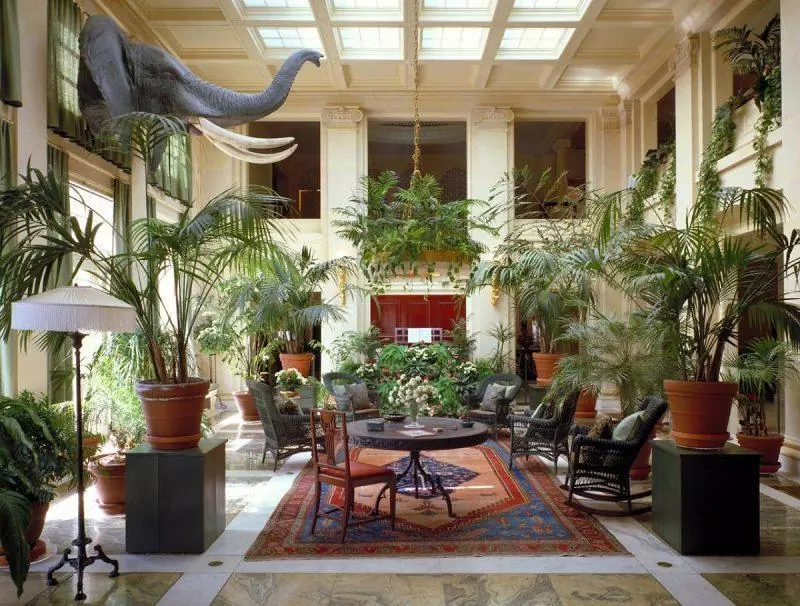 Living room at the Eastman House 