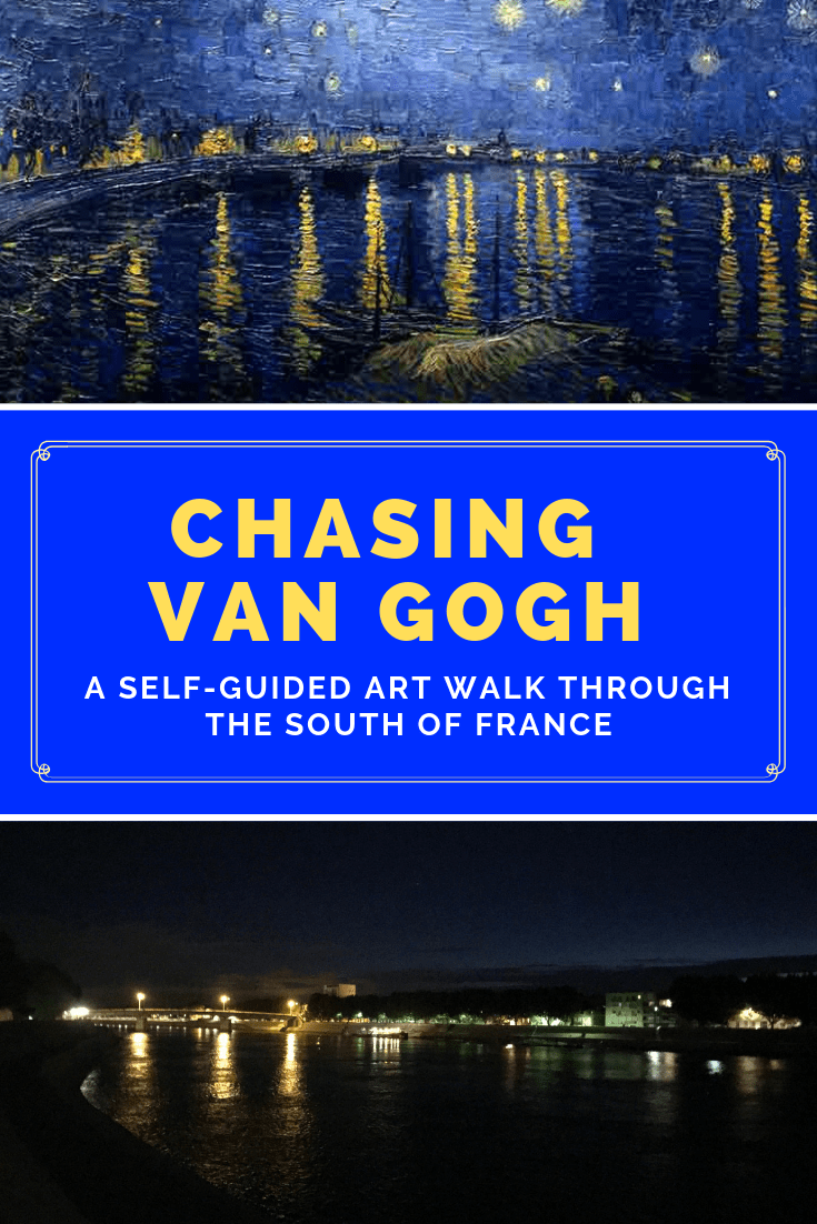 Are you a Vincent Van Gogh fan? Did you know you can visit some of the real life places he featured in his works on a self-guided art walk around Arles, France? Here's everything you need to know to find Van Gogh in the South of France. Save to your travel board for future reference! #vangogh #vangoghart #arlesfrance #southoffrance #francetravel #francetraveltips #arlesfrancevangogh