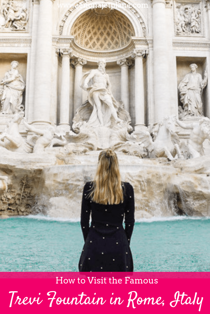 Want to know more about the Trevi Fountain, like where to find it and the best time of day to visit? Here's your ultimate visitor's guide to one of Rome's most famous attractions. Save to your Italy travel board for future reference. #trevifountain #trevifountainpictures #romeitalythingstodo #italyart #italytravel #italytraveltips #trevifountaininstagram