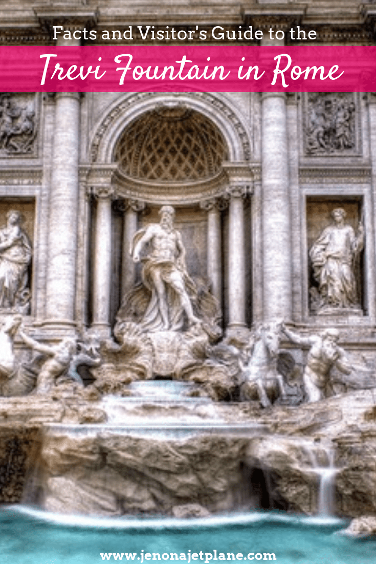 Want to know more about the Trevi Fountain, like where to find it and the best time of day to visit? Here's your ultimate visitor's guide to one of Rome's most famous attractions. Save to your Italy travel board for future reference. #trevifountain #trevifountainpictures #romeitalythingstodo #italyart #italytravel #italytraveltips