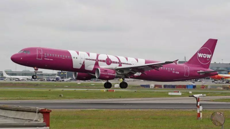 Wow Air Review Airplane on tarmac