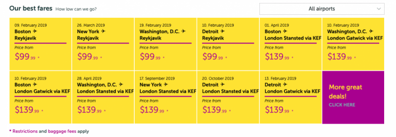 WOW air [no longer operating] Flights and Reviews (with photos