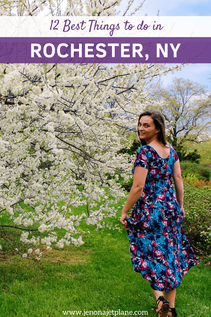 Looking for the best things to do in Rochester, NY? From attending the largest lilac festival in North America to the home of Jello, here are the sites and attractions you can't miss! #rochesterny #rochesternewyork #thingstodoinrochester #thingstodoinrochesterny #rochesterthingstodoin #upstatenewyork #newyorkstatetravel #iloveny