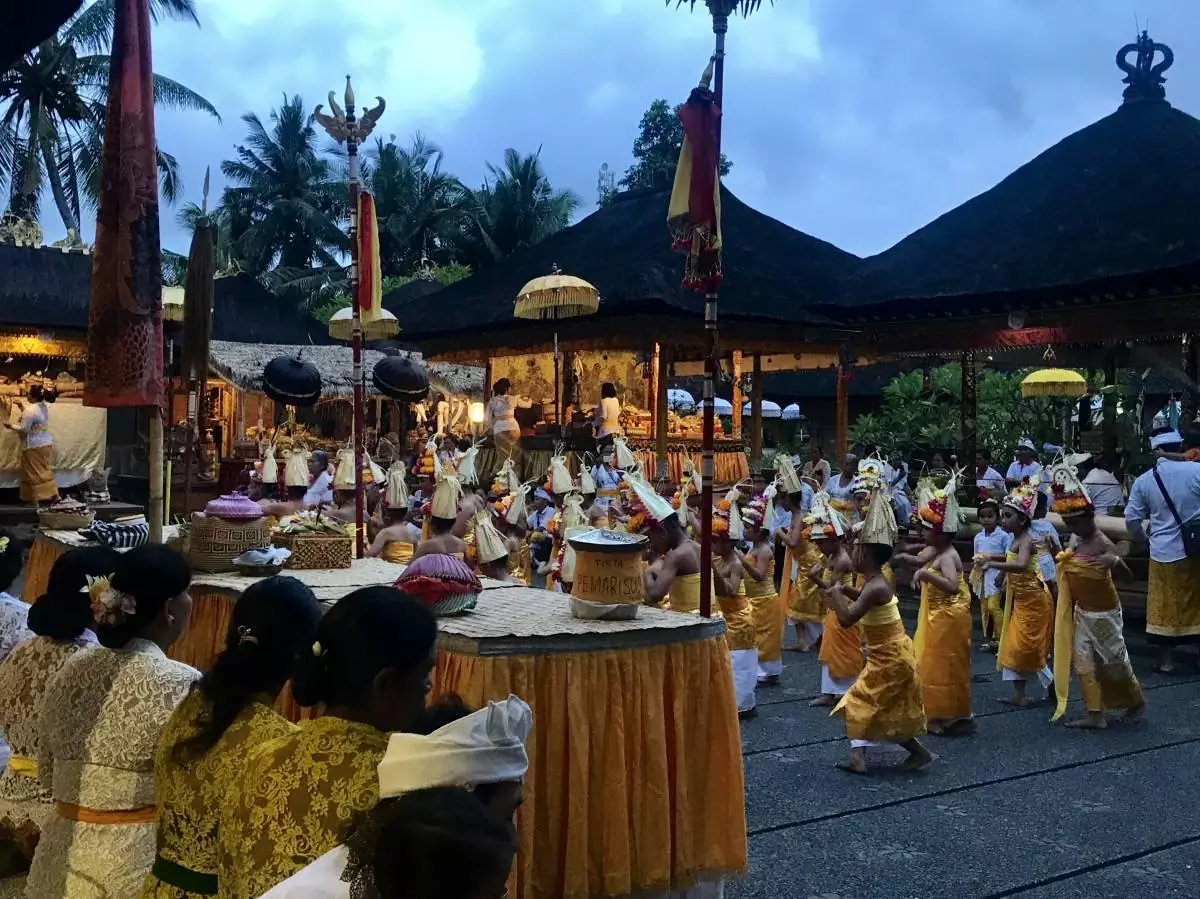 Traditional Balinese ceremony