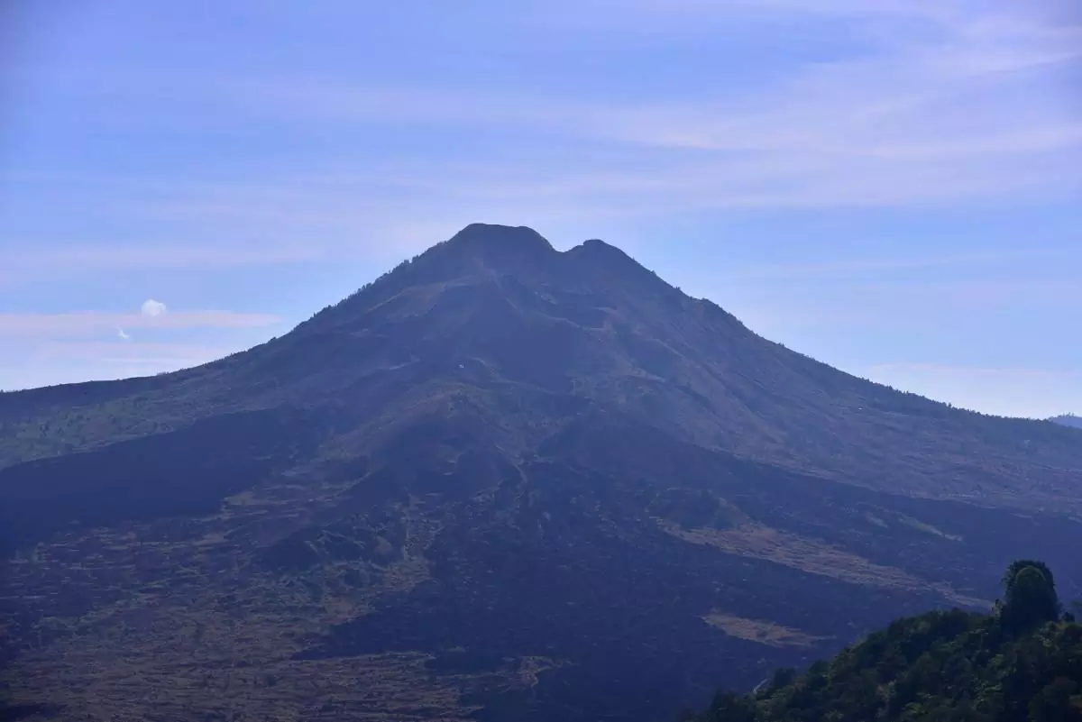 View from the top of Mount Batur