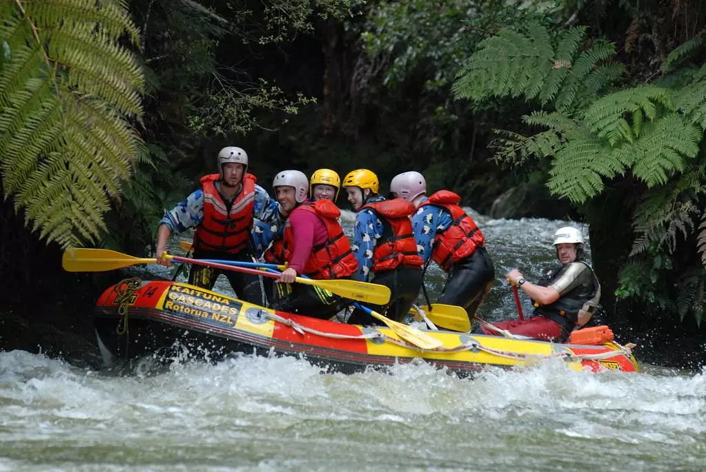 Group rafting