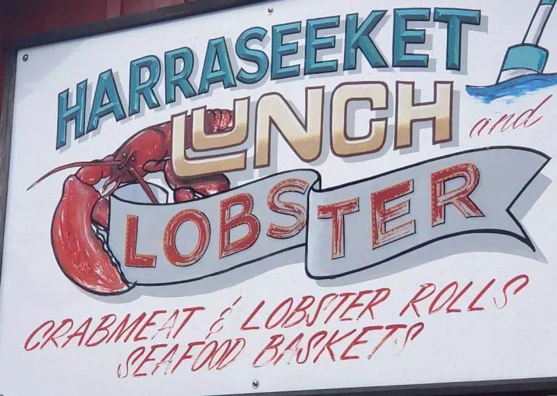 Harraseeket Sign