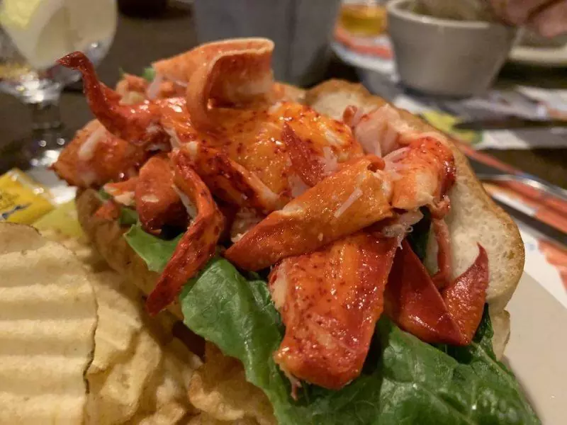 Best lobster roll in Portland Maine