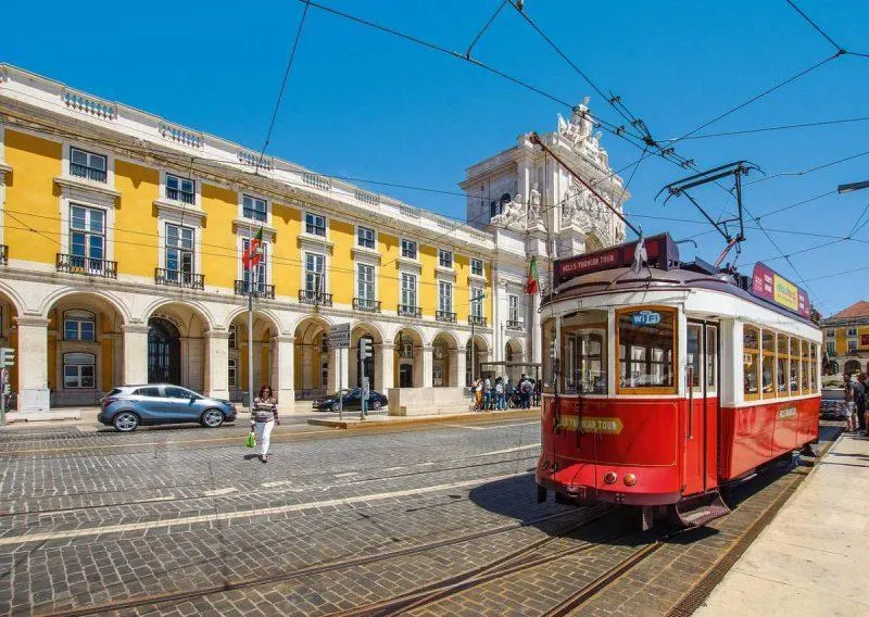 Train in Lisbon