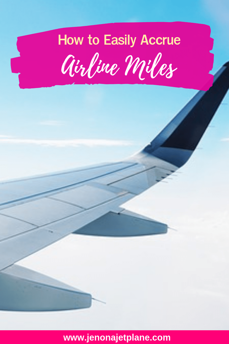 Want to fly for free? Airline miles can get you there. Here are 7 ways to accrue bulk miles, with or without credit! #travelhacking #awardtravel #airlinemiles #travelhacks