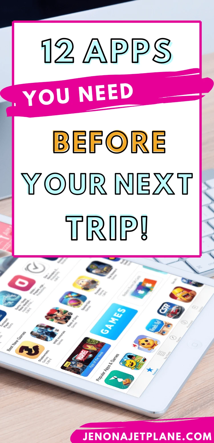 Must-have travel apps