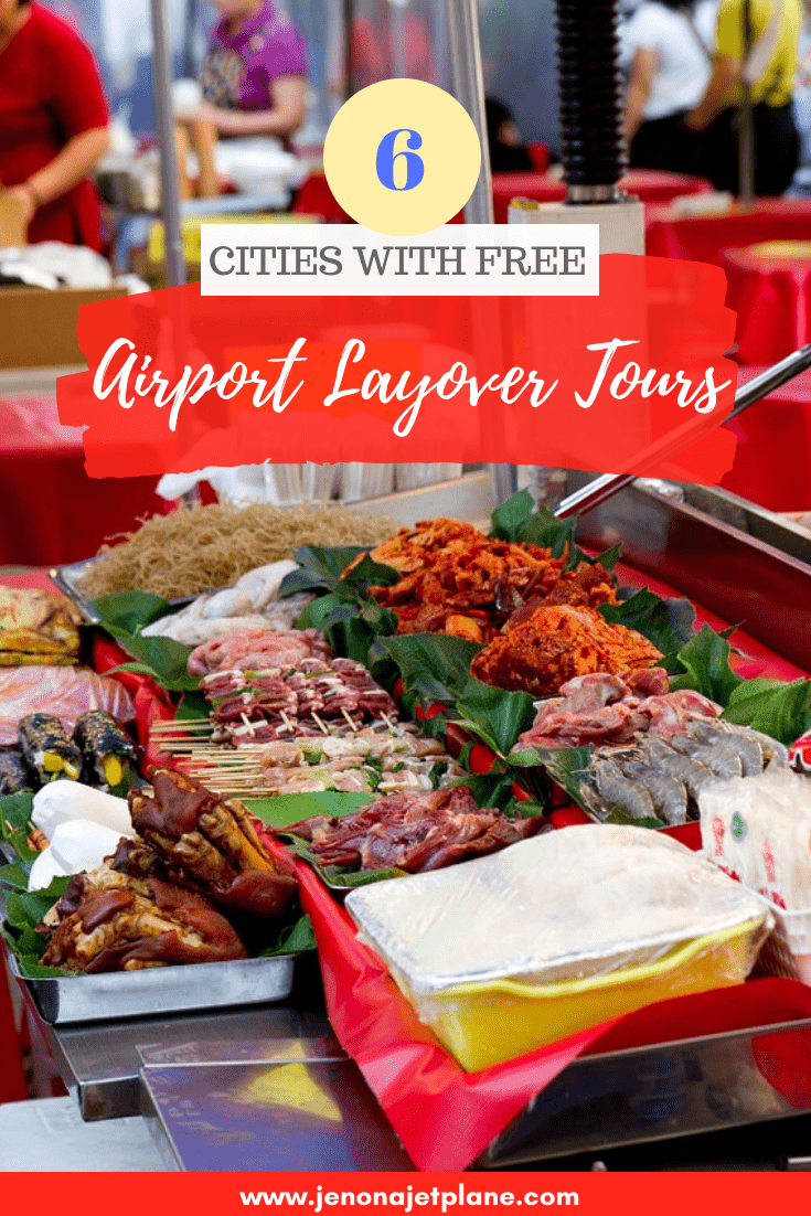 Did you know certain cities offer free airport layover tours for qualifying travelers? Find out if you're flying through any of these in the future and take advantage! #airportlayover #traveltips #freebies #travelfreebies #travelonabudget