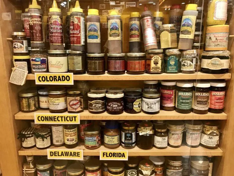 Collection of mustard from around the world