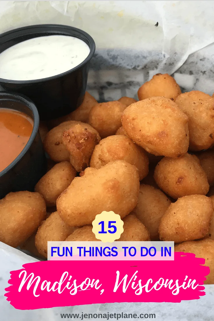 Looking for fun things to do in Madison, Wisconsin? From a Frank Lloyd Wright Trail to the best cheese curds in the state, these are the 15 best things to do in Madison for first-time visitors! #Madison #madisonwi #madisonwisconsin #traveltips #thingstodoinmadison