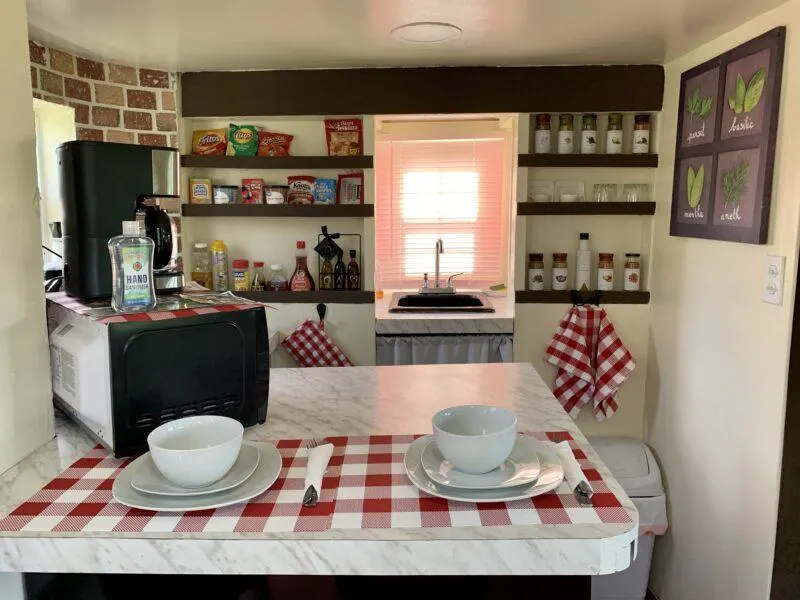 Tiny house kitchen