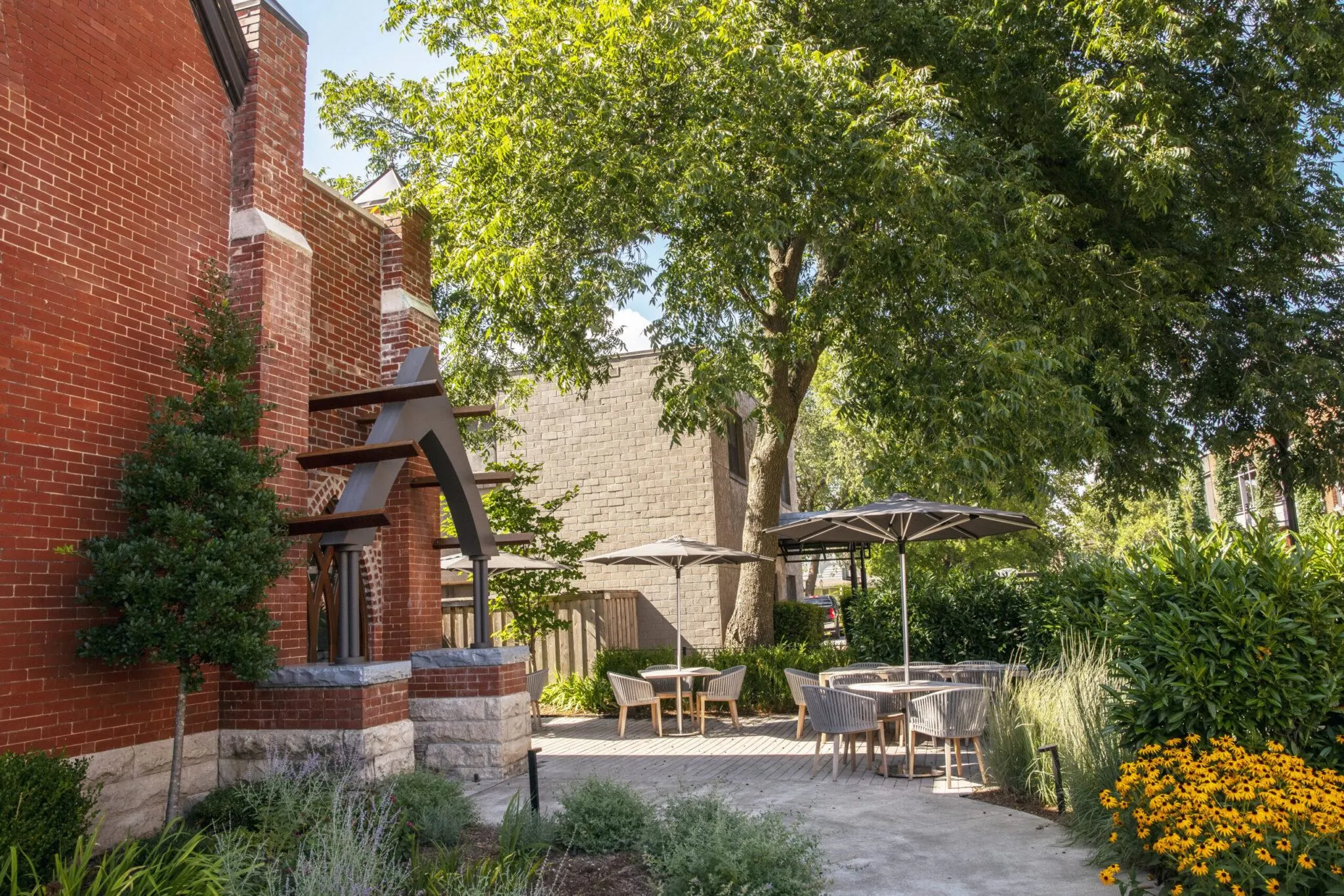 Church turned restaurant in Bentonville