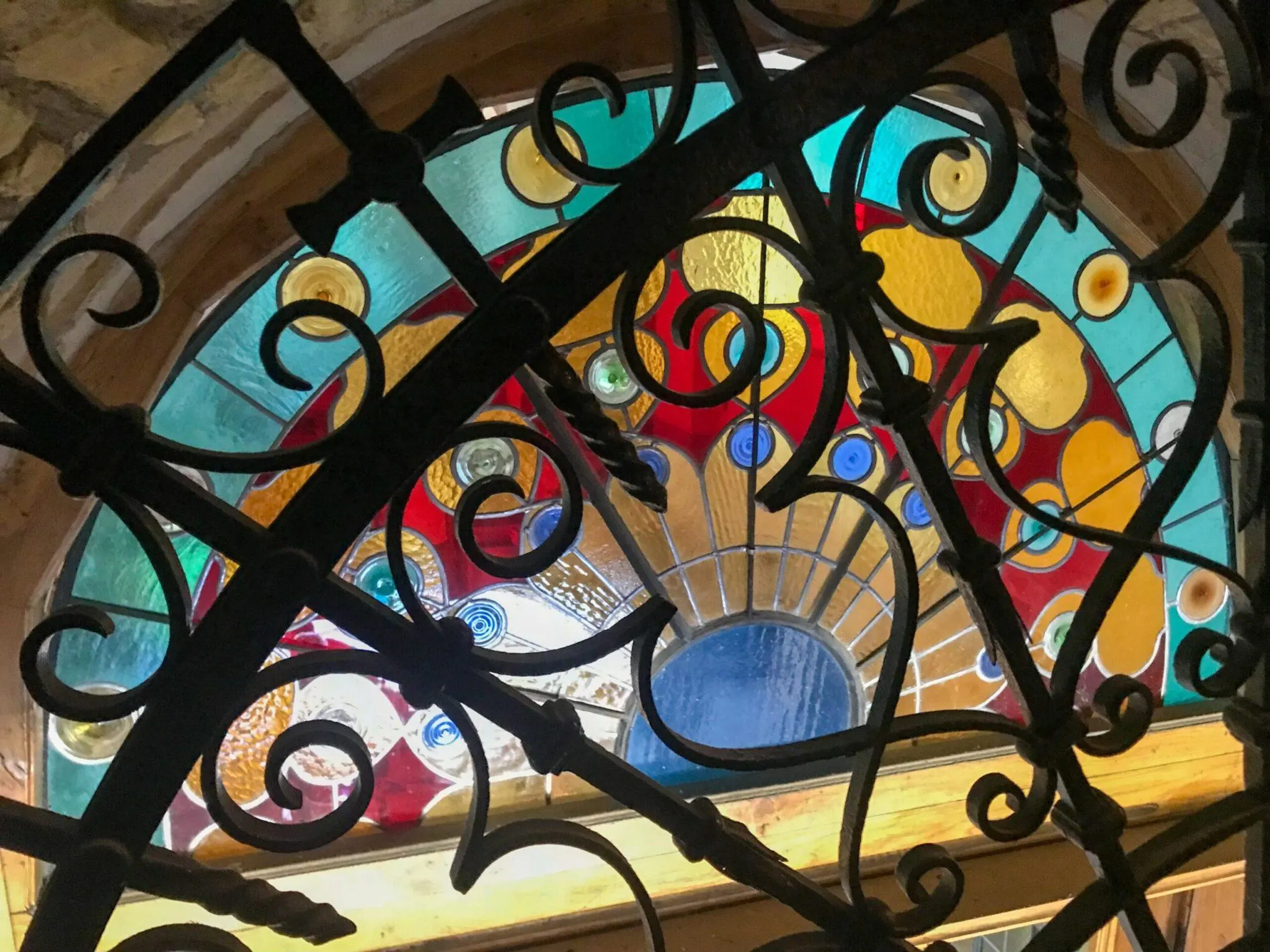 Stained Glass in the Chapel