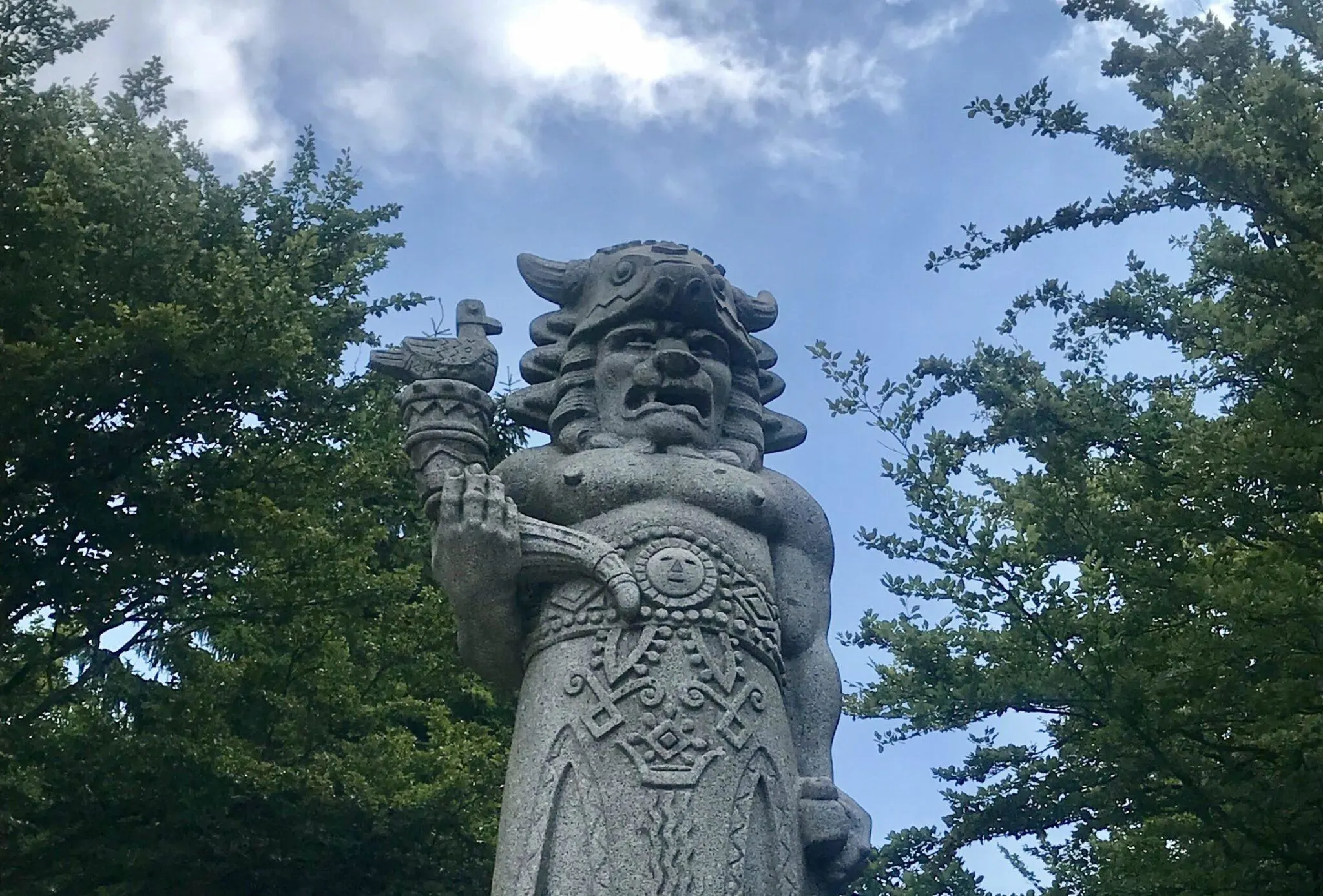 Radegast Statue at Radhošť Mountain