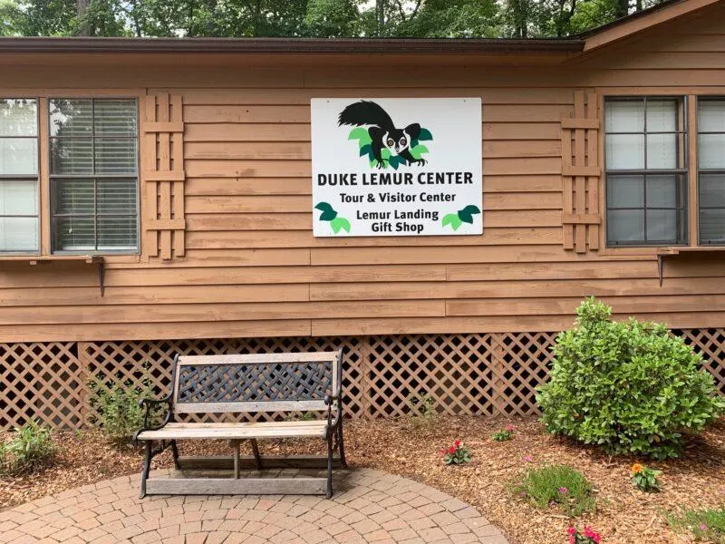 Entrance to the Duke Lemur Center