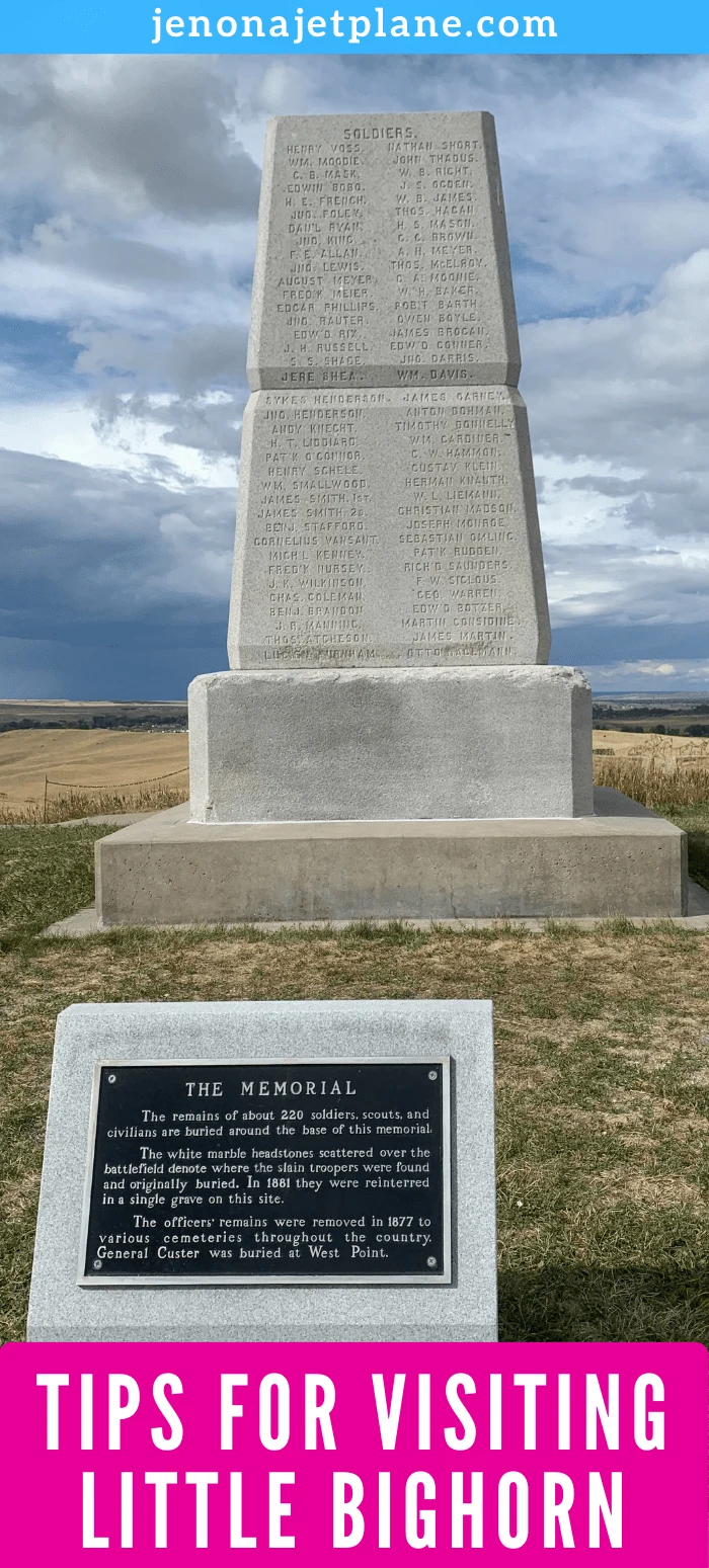 Memorial at Little Bighorn