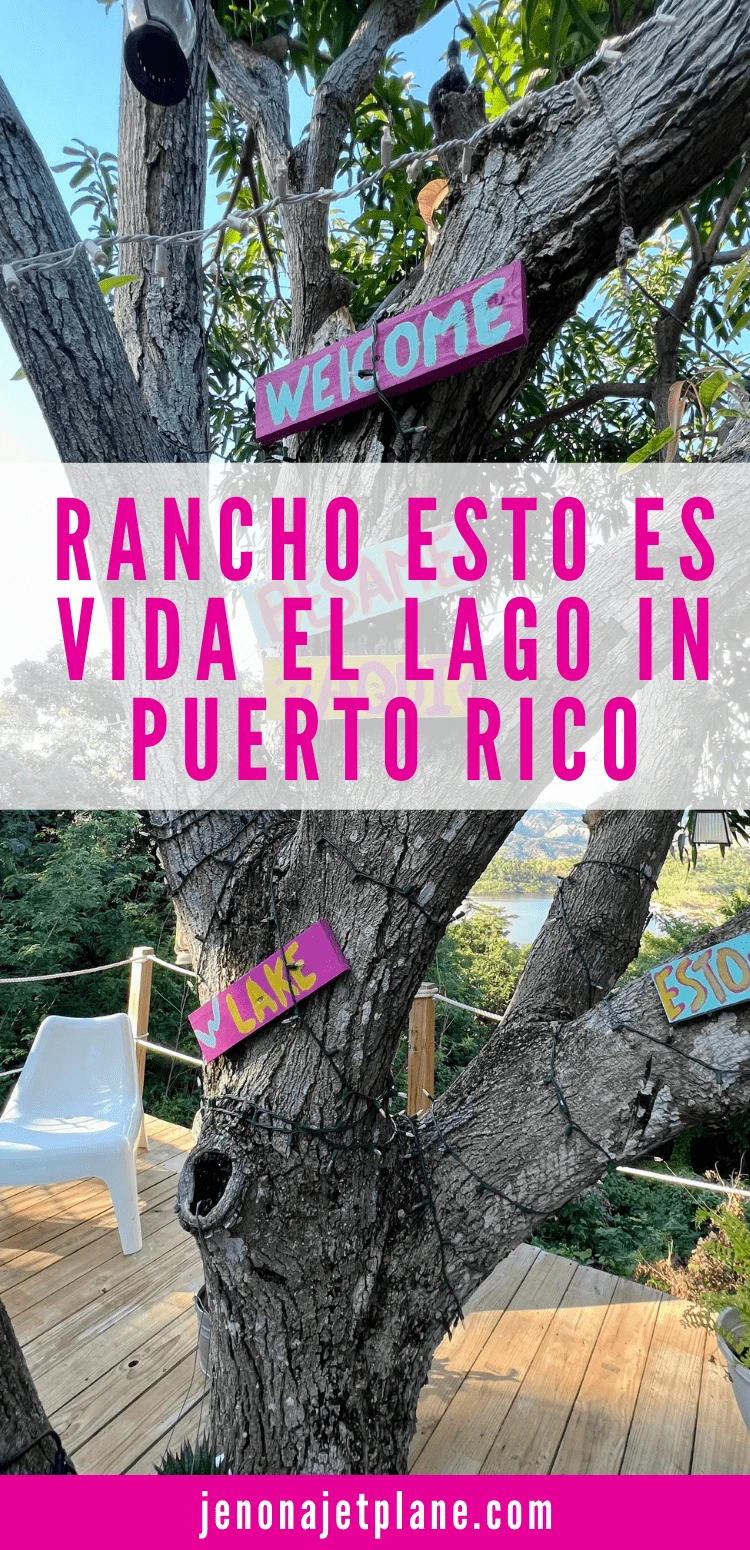 Rancho Esta Es Vida El Lago is the perfect escape in Puerto Rico