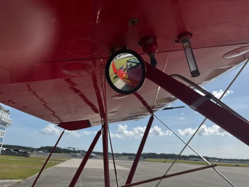 OBX Airplanes Review: My First Time Flying in a Biplane - Jen on a