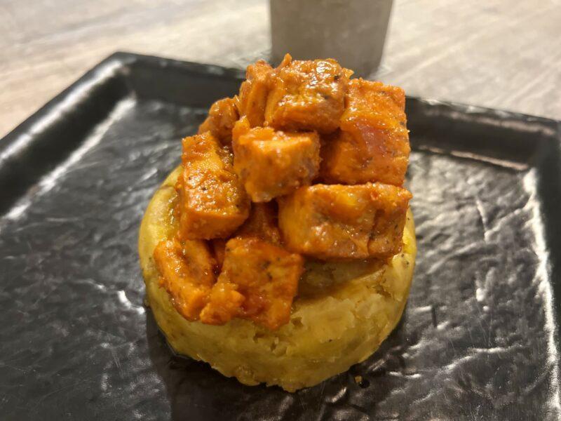 Mofongo with chicken