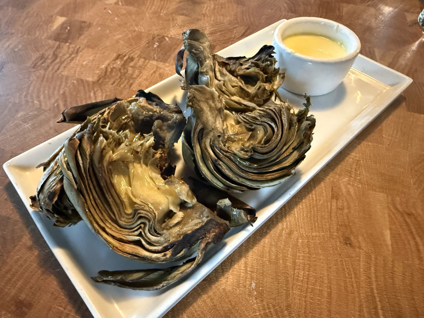 Artichoke hearts appetizer